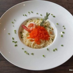 แองเจิ้ลแฮร์คาโบนาร่าไข่กุ้ง