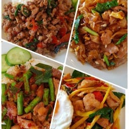 ข้าวสวยอาหารตามสั่ง อาหารจานด่วน⛱️