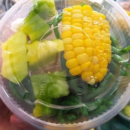 ลอดช่องแต่งไทยข้าวโพด