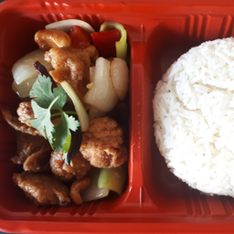 Stir Fried Cashew Nuts With Rice