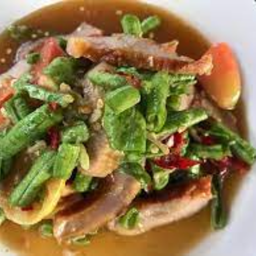 ตำถั่วคอหมูย่าง