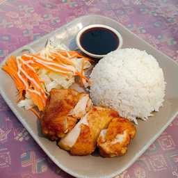 ข้าวไก่ย่างสไปซี่