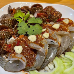 กุ้ง หอยแช่ปลาร้า