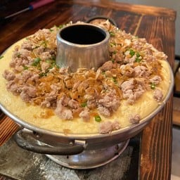 ไข่ตุ๋นหม้อไฟหมูสับ