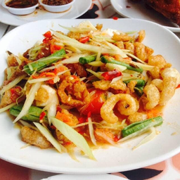 ตำไทยแคปหมู