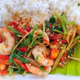 กุ้งผัดฉ่า