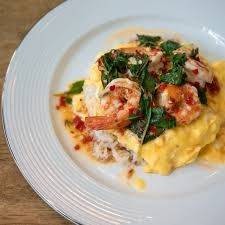 ข้าวไข่ข้นกุ้งคั่วพริกเกลือ