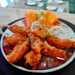 Panjabi Fish ปลาหมักเครื่องเทศทอดสไตล์อีมฤตสาห์ปัญจาป