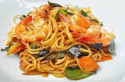 สปาเก็ตตี้ขี้เมากุ้ง