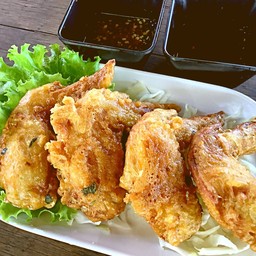 ปีกไก่ทอด 4 ชิ้น
