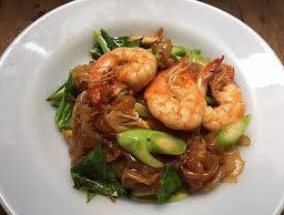 ผัดซีอิ๊วกุ้ง