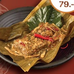 หมกหน่อไม้หมูสามชั้น