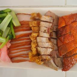 สับรวม-เป็ดสับ หมูกรอบ หมูแดง