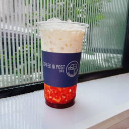 นมสดสตรอเบอรี่