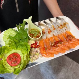 กุ้งม่อนแช่น้ำปลา