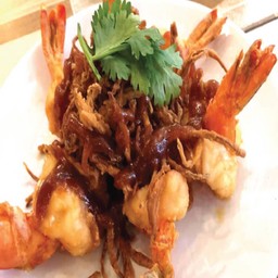 กุ้งซอสมะขาม