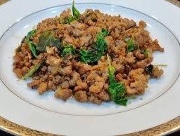 กะเพราะหมู,ไก่กับข้าว