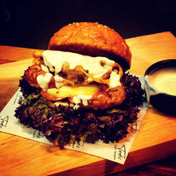 เบอร์เกอร์ปูนิ่ม 🦀 ( ปู )