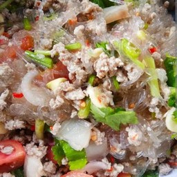 ยำวุ้นเส้นหมู