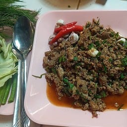 ลาบเนื้อสุก