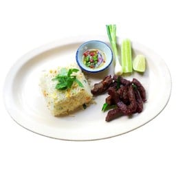 ข้าวผัดเนื้อเค็ม