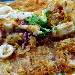 ปลาหมึกทอด