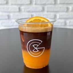 กาแฟส้มเย็น