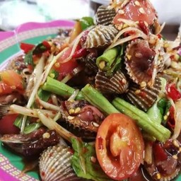 ตำหอยแรดปลาร้า