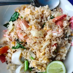 ข้าวผัดกุ้ง-หมึก