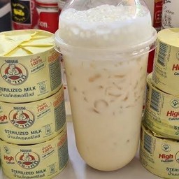 นมสด(นมหมี)เย็น