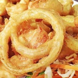 กุ้งชุบแป้งทอด