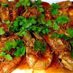 กุ้งซอสมะขาม