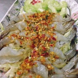 กุ้งแช่น้ำปลา