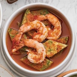 แกงส้มชะอมกุ้ง (กับข้าว)