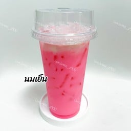 นมชมพูเย็น