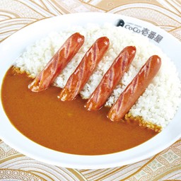 ข้าวแกงกะหรี่ไส้กรอกหมู