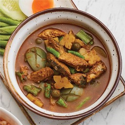 แกงไตปลา (O, A, B, AB) (Southern style fish and vegetable curry)