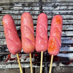 นมชมพูไส้ชีส