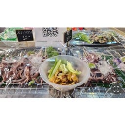 ปลาหมึกย่าง ตลาดพระราม5 ตลาดพระราม5