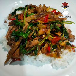 เป็ดย่างนลินทิพย์ ข้าวหน้าเป็ด-บะหมี่เป็ดย่าง