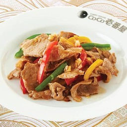 หมูผัดน้ำมันหอย