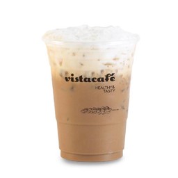 คาปูชิโนเย็นนมสด