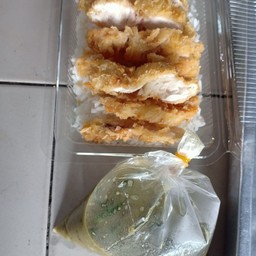 ข้าวราด ซอสแกงเขียวหวาน