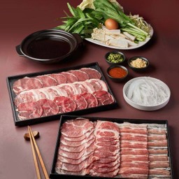 ชาบูหมู+เนื้อ