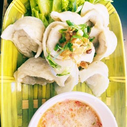 เกี้ยวปลาลวกจิ้ม😃