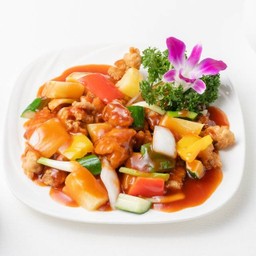 ไก่ผัดเปรี้ยวหวาน (M)