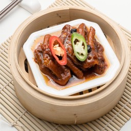 ขาไก่นึ่งเต้าซี่