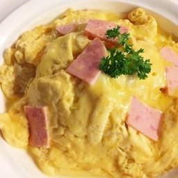 ข้าวไข่ข้นแฮม