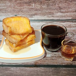 กาแฟดำร้อนน้ำผึ้ง