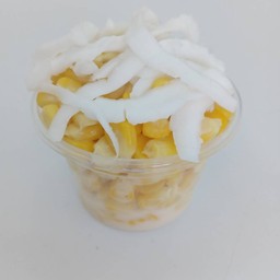 ข้าวโพดคลุกเนยมะพร้าว+น้ำตาล